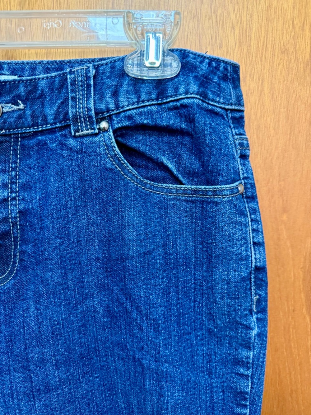 Christopher & Banks Classic Dark Blue Women's Jeans - Size 10 - Picture 6 of 13